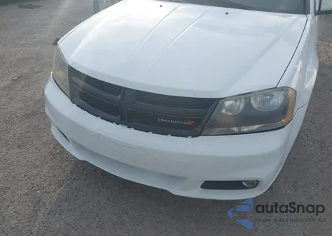 2013 Dodge Avenger Sxt из США, поврежденный, VIN 1C3CDZCG3DN702969